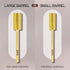 PANA Professional 3/32" Shank Size - Flat Top Large Barrel Gold Carbide Bit, Extra Fine Grit