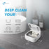 Ultrasonic Retainer Cleaner Machine - 2 Digital Timer, U-V Dental Cleaning Pod, 180ml Portable Denture Cleaner, 42kHz