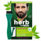 Herb For Men Mustache & Beard Dye, PPD & Ammonia Free, Vegan Natural Ingredients, Soft Black, 1 Pack