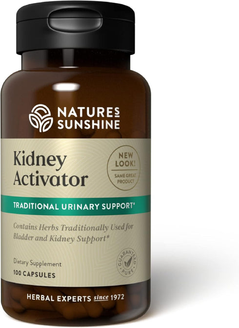 Nature's Sunshine Kidney Activator Capsules, 100 Capsules - Natural Kidney Supplement for Kidney Function