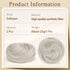 SOFEIYAN 2PCS Mini Claw Clip Hair Bun, Messy Cat Ears Extension for Women Girls, Grey