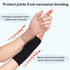 Wrist and Thumb Support for Joint Pain, Lightweight Compression Sleeves with Thumb Support (Black, XX-Large)