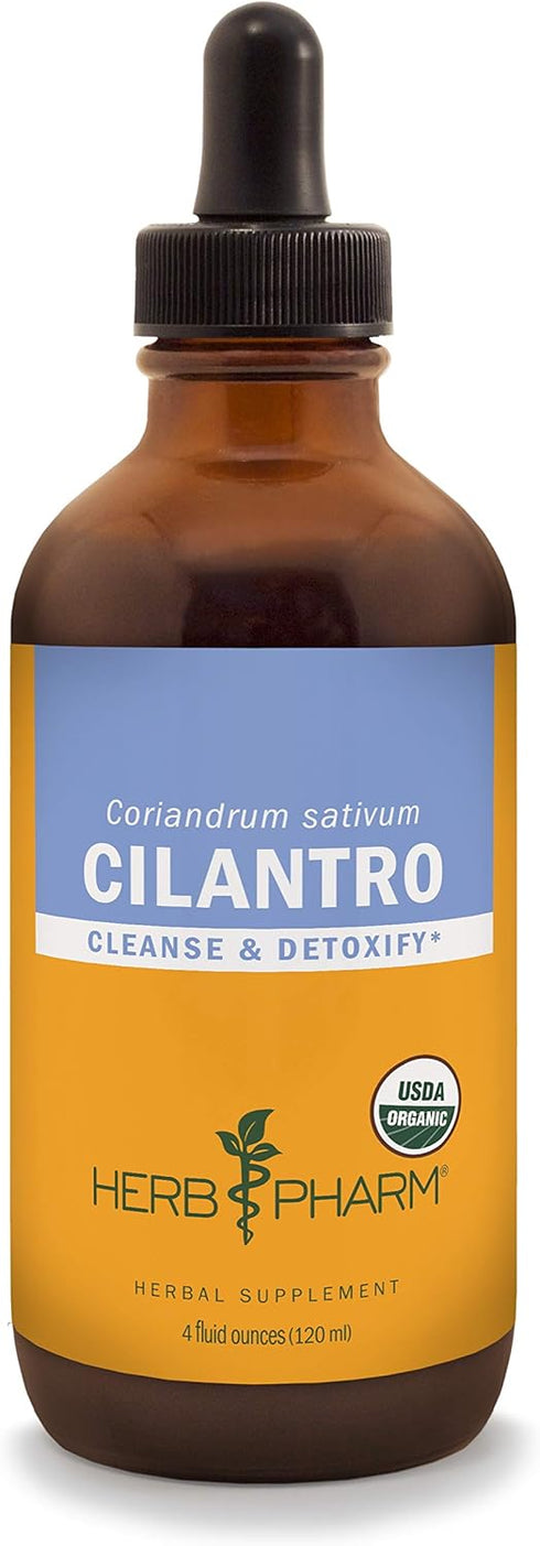Herb Pharm Certified Organic Cilantro Liquid Extract, 4 Ounce