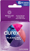 Durex Pleasure Pack, Assorted Premium Lubricated Condoms, 3 Count