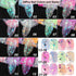 Holographic Nail Art Glitter, Iridescent Flakes and Mermaid Flake Sequins, 12 Grids for DIY Decoration