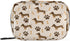 Ollabaky Dog Paw Dachshund Pill Case, Portable Weekly Travel Pill Box Bag Container