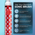 Pop Sonic Electric Toothbrush (Red Dots), Kids Toothbrush with 2 Speed & 15,000-30,000 Strokes/Minute