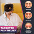 Moist Heat Sinus Pressure Relief Mask with 3 Heat Settings, Extra Large Heating Pad for Relief