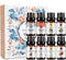 Essential Oils Set - Top 8 Blends for Diffusers, Candle Making Scents,