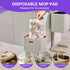 NXPPYY 100 Pack Mop Pads Refills Compatible with WetJet Mop, Disposable Mop Pads for Hardwood Floors, Tile, Laminate