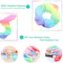 IVARYSS 20 Pieces White Scrunchies for Tie Dye, DIY Cotton Bow Scrunchies, Hair Accessories for Girls and Women