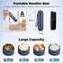 Zannaki Metal Moisture Proof Weekly Pill Organizer, Stackable Aluminum Alloy, BPA Free, 7 Day Waterproof Pill Box Case