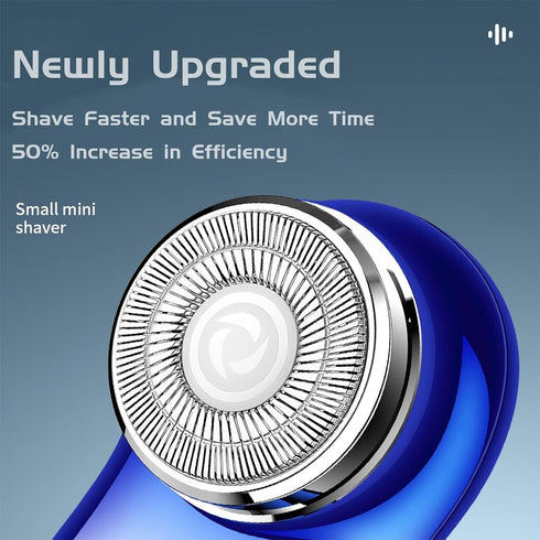 Mini Electric Shaver, Portable Powerful Razor for Men and Women, USB C Rechargeable, Lightweight for Travel