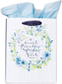 Christian Art Gifts Gift Bag/Tissue Paper Set A Sweet Friend Proverbs 27:9