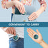 Pill Box 3 Compartment Small Pill Case - Portable Pill Organizer for Vitamins, Medication, Fish Oil and Supplements,