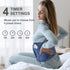 misognare 6 Heat Pad for Back Pain Relief Electric Heating Pads with Temperatures Soft Detachable Heat Pad for Man