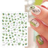 JMEOWIO 12 Sheets Fruit Nail Art Stickers Decals Self-Adhesive Strawberry Watermelon Lemon Nail Supplies