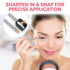Stylia Waterproof White Eyeliner Pencil for Women, Long-Lasting Microblading Supplies Brow Pencil for Defining &