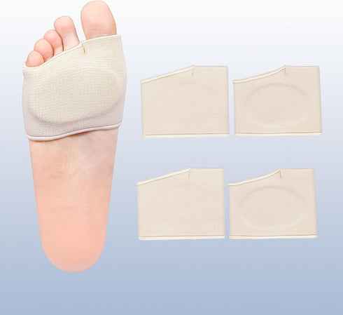 Metatarsal Pads with Gel Pad, Foot Pads for Ball Pain Relief, Morton's Neuroma, Metatarsalgia Support