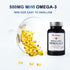 Dr.Brian Fish Oil Supplement 130 Softgel, 500mg rTG Omega-3 with EPA/DHA, Supports Heart Brain Health