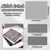 Lemecima 6 23.6 19.7 Inch Pcs Wine Glass Polishing Cloths Large Microfiber Cleaning Cloths x Lintless Towels for Drying