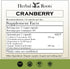 Herbal Roots Extra Strength Cranberry Pills for Women & Men with Organic Nettle, Urinary Tract Health, 60 Vegan Capsules