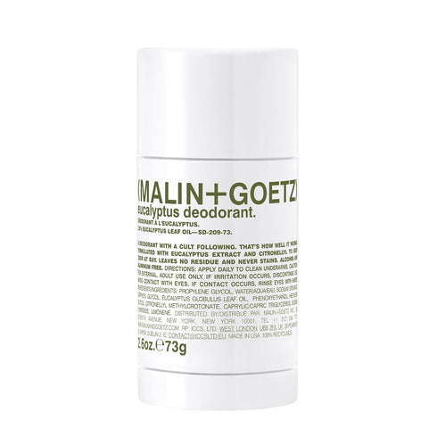 Malin + Goetz Deodorant, Men & Women's Stick Deodorant, Natural Fragrance, Aluminum Free