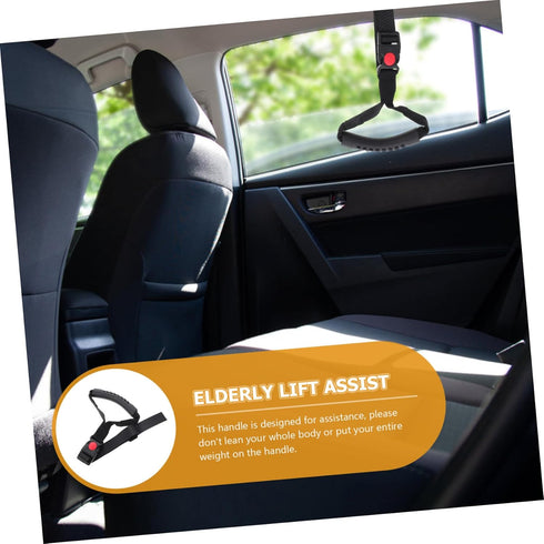 VALICLUD Car Door Assist Handle for Elderly Mobility Support Strap Ergonomic Grip for Vehicle Entry for Disabled