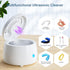 Ultrasonic Retainer Cleaner, Portable Sonic Cleaning Appliance for Dentures, Jewelry Cleaning Machine for Home Travel