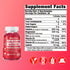 2 Pack Calcium Magnesium Zinc Gummies with Vitamin D3 Supplement, High Absorption Zinc Gummies for Bone & Muscle & Immune Health, Gluten-Free, Vegan Flavor - 120 Count