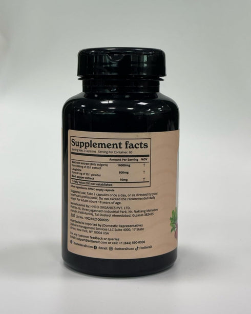 Beet Root Powder Capsules