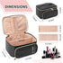OCHEAL Makeup Bag, Large Multifunctional Organizer with Zipper Pouch for Women, Girls, and Cosmetics Storage