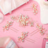 Yeshone 5 Pieces Wedding Hair Comb, Bridal Hair Pins with Crystal Pearl Accessories for Bride Women (Gold)