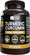 Pure Original Ingredients Turmeric Curcumin, 365 Capsules, No Fillers, Always Pure, Lab Verified