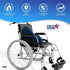 NYOrtho Wheelchair Lateral Support - L-Shape Padded Lateral Support Cushion with High-Performance Stretch Fabric Cover