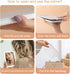 Rechargeable Travel Makeup Mirror with Lights, Portable Lighted Vanity Mirror, 10X Magnification, 70 LEDs, Touch