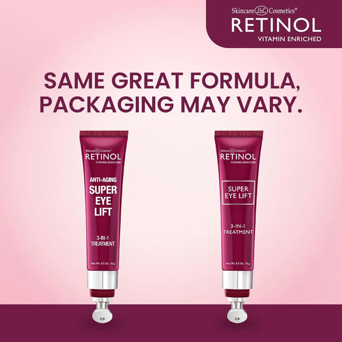 Retinol Super Eye Lift - A luxurious 3-in-1 treatment for dark circles, wrinkles, and puffy eyes