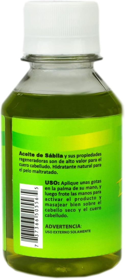 Madre Tierra Aceite De Sabila, Aloe Vera Oil, 4 Oz
