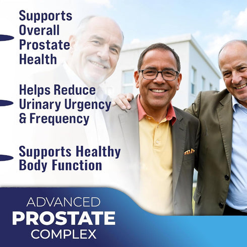Advanced Saw Palmetto Prostate Supplement for Men, 90 Capsules for Urinary Comfort & Prostate Health