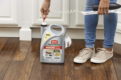 Ortho Home Defense Max Indoor Insect Barrier Refill, 1 gal., Kills Ants, Roaches, Spiders, Fleas, Ticks