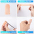 ANCIRS 10pcs Gel Finger Support Protector Caps, Silicone Fingertips for Cracking, Eczema, Trigger Finger Relief