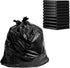 PetsHome 13 Gallon Trash Bags, 100 Count, Extra Thick Leak Proof Kitchen Rubbish Bags for Home, Office, School, Black