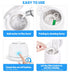 Ultrasonic Retainer Cleaner, Dental Cleaning Pod for Dentures, Mouth Guards, Aligner, Toothbrush Heads, Jewelry, 45kHz