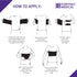 Everyday Medical Broken Rib Brace for Men and Women, Bamboo Charcoal Rib Support Compression Brace, Small/Medium