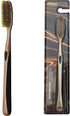 Huge Head Toothbrush, Extra Hard & Firm Whitening Toothbrush, Large Long Head (Golden 1 PCS)
