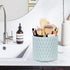 WAFJAMF Makeup Brush Holder, 360 Rotating Storage Cup for Vanity, Bathroom Countertop, 5 Slot Container
