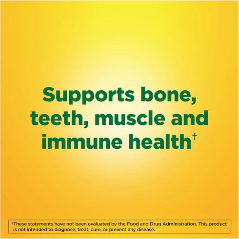 Vitamin D3 220 Tablets - 2000 IU (50 mcg), Supports Immune Health, Strong Bones and Teeth, & Muscle Function, 250%