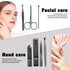 Manicure Set Nail Clippers Pedicure Kit, 7 In 1 Stainless Steel Grooming Kit with Luxurious Travel Case