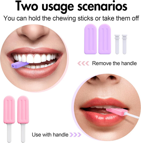 Chewies for Invisalign Aligner, 10 PCS Silicone Chewies with Grip Handles for Braces