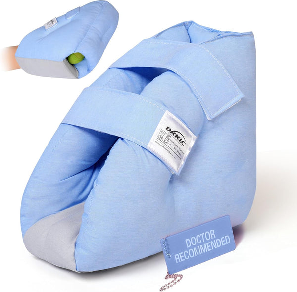 Heel Protector for Pressure Sores, Adjustable Heel Cushion Boot for Elderly Bedridden,